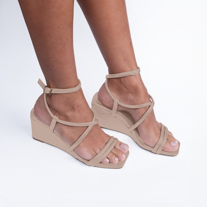 HARPER WEDGE SANDALS