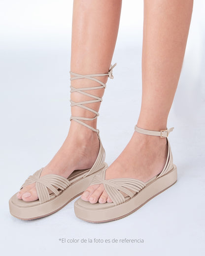 NICOLE PLATFORM SANDALS