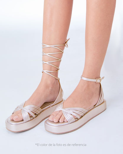 NICOLE PLATFORM SANDALS