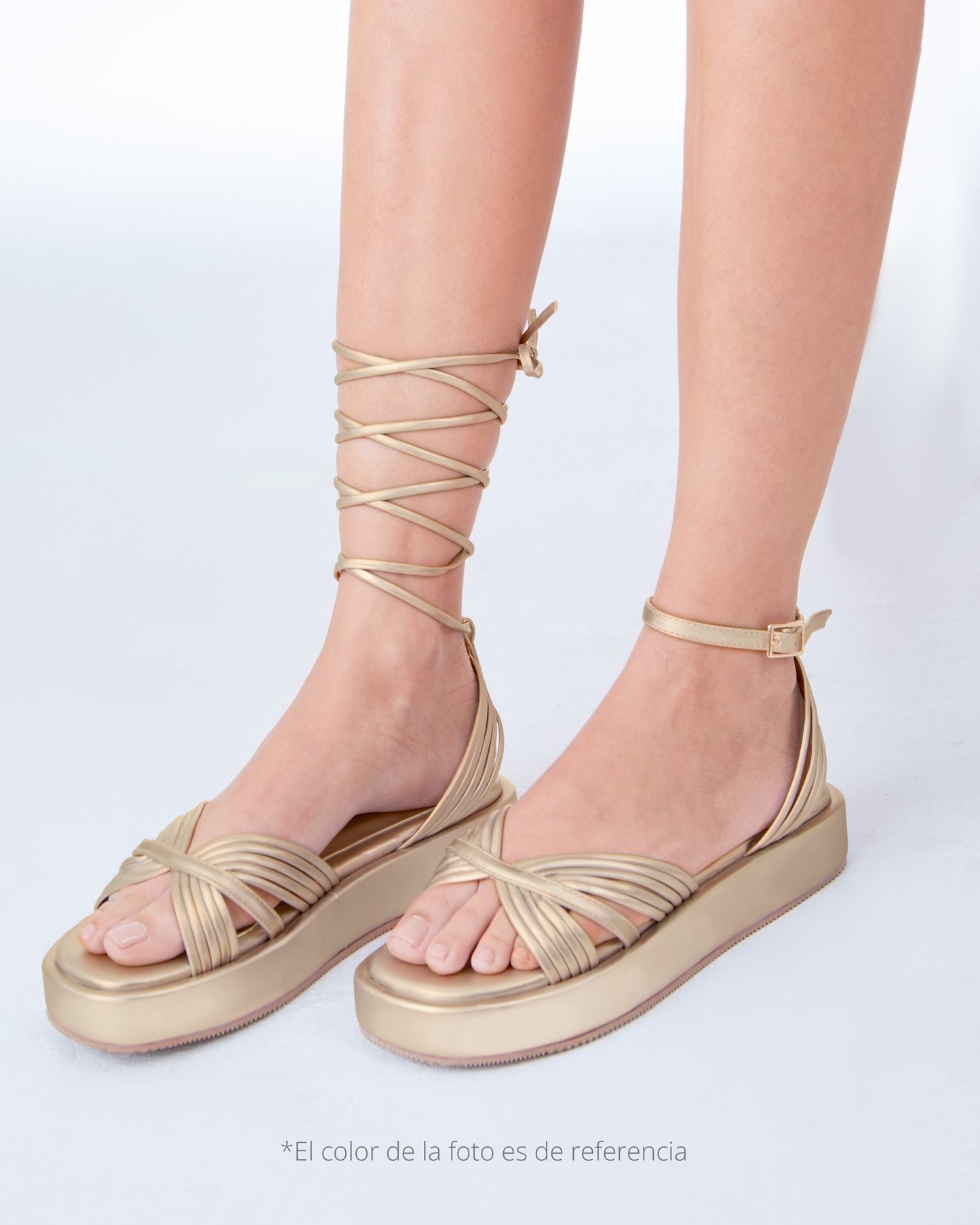 NICOLE PLATFORM SANDALS