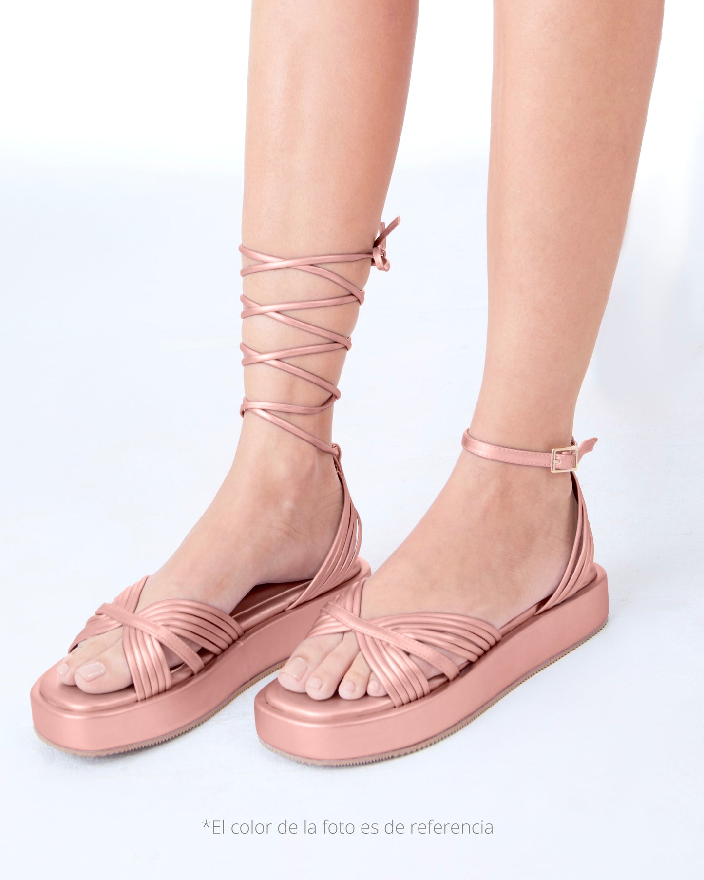 NICOLE PLATFORM SANDALS