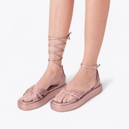NICOLE PLATFORM SANDALS